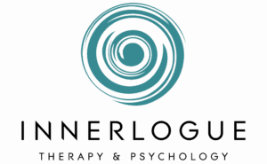 Innerlogue Therapy & Psychology located in Calgary Alberta Canada Counselling Clinic Psychological counselling Logo