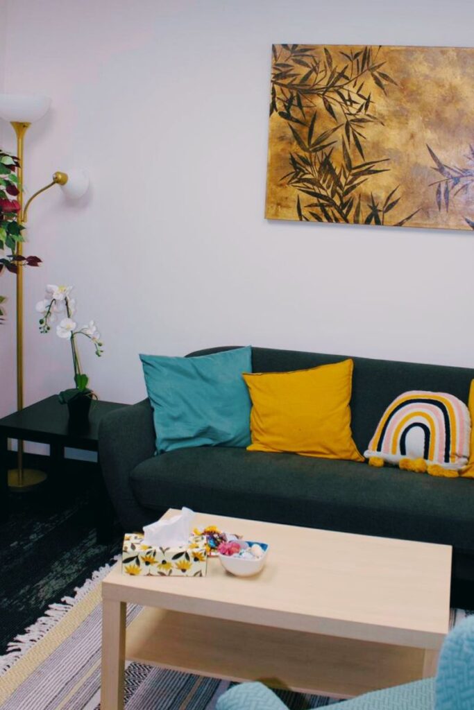 Innerlogue Therapy Psychology office interior room