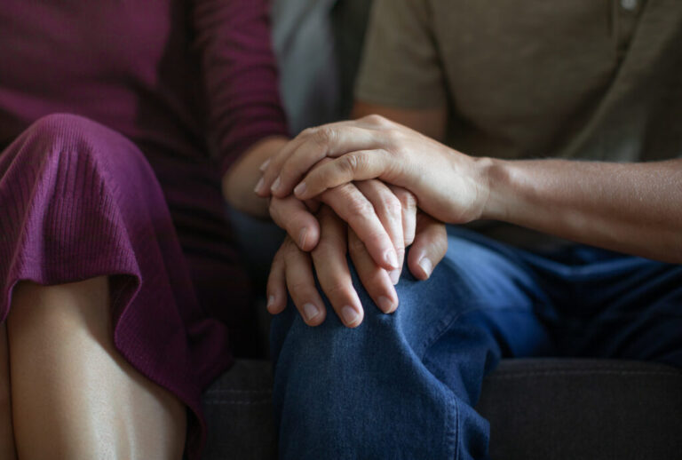 couple attending premarital counselling in calgary using prepare